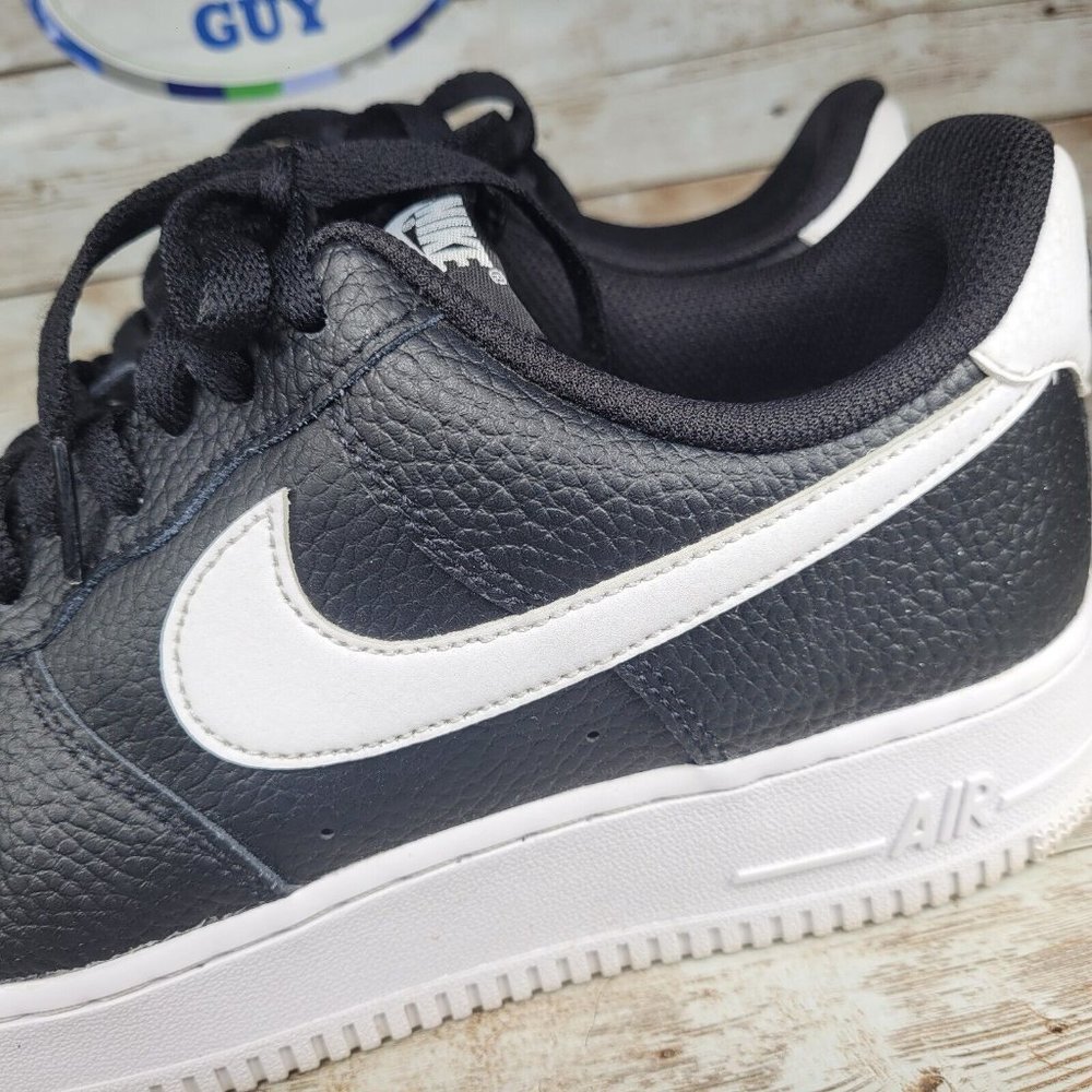 Nike Air Force 1 LV Men's size 9 Black White low top Athletic Shoes - Picture 11 of 16